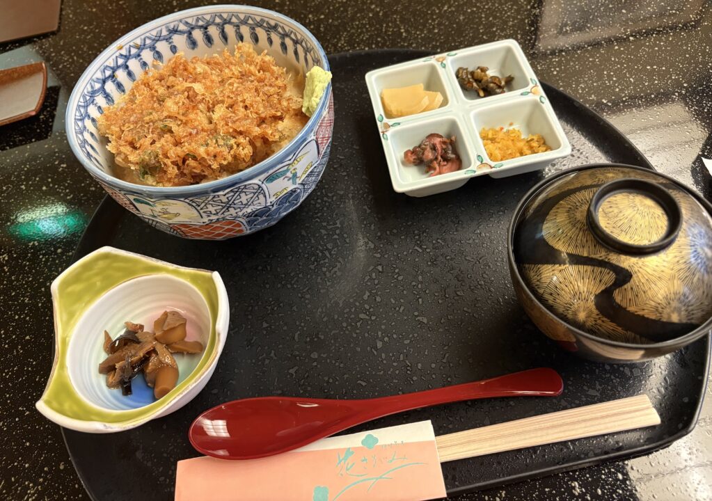 箱根のかき揚げ丼